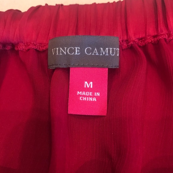 NWT Vince Camuto Off-Shoulder Blouse- Bell Sleeves - Picture 4 of 7